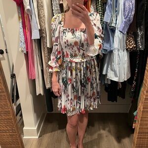 Floral mini dress